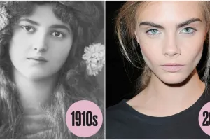 11 Evolusi makeup mata tahun 1900-2010 ini bakal bikin kamu terpukau