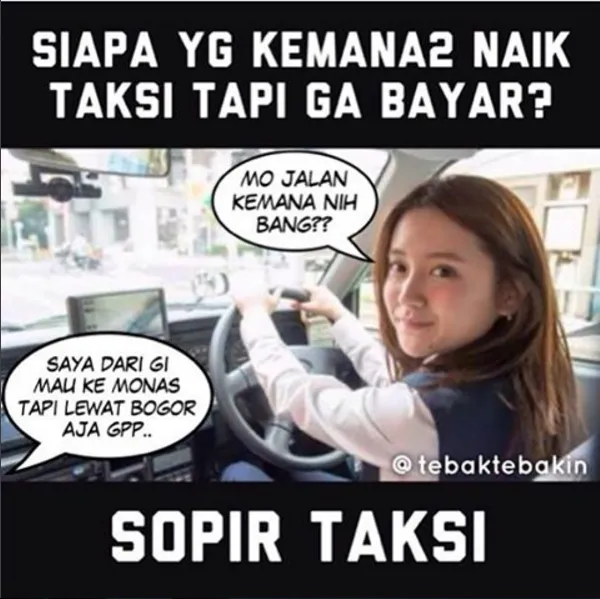 Meme tebak-tebakan receh bikin senyum-senyum © Istimewa Meme tebak-tebakan receh bikin senyum-senyum © Istimewa