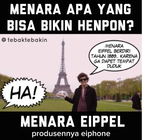 Meme tebak-tebakan receh bikin senyum-senyum © Istimewa Meme tebak-tebakan receh bikin senyum-senyum © Istimewa