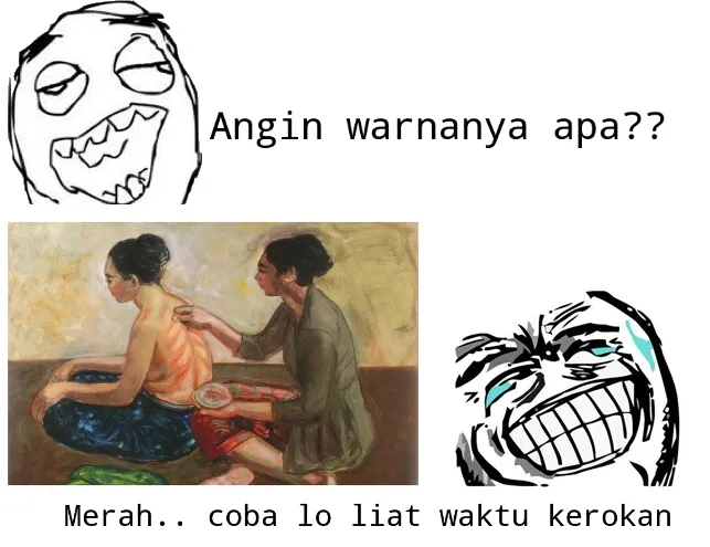 Meme tebak-tebakan receh bikin senyum-senyum © Istimewa Meme tebak-tebakan receh bikin senyum-senyum © Istimewa
