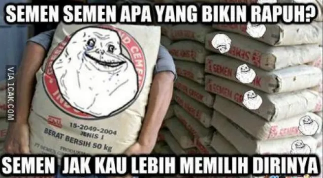 Meme tebak-tebakan receh bikin senyum-senyum © Istimewa Meme tebak-tebakan receh bikin senyum-senyum © Istimewa