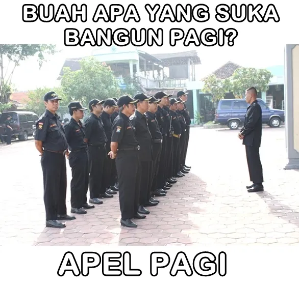 Meme tebak-tebakan receh bikin senyum-senyum © Istimewa Meme tebak-tebakan receh bikin senyum-senyum © Istimewa