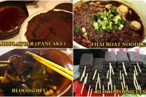 Bikin mual, 13 makanan ini terbuat dari darah hewan
