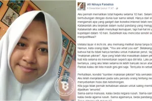 Curhat siswi SMA cantik di Banyuwangi ini mendadak viral, ada apa ya?