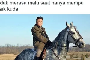 10 Foto Kim Jong-un dengan caption kocak ini bikin kamu cengar-cengir