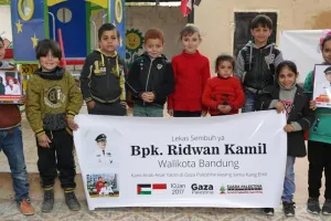 Doa anak-anak Palestina buat Ridwan Kamil yang kena DBD ini bikin haru