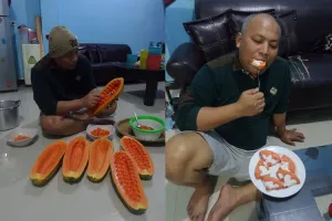 Begini resep sederhana puding pepaya yang sedang viral, cobain yuk!