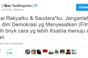 10 Kicauan 'wahai rakyatku & saudara' ala Ibas ini bikin cengar-cengir