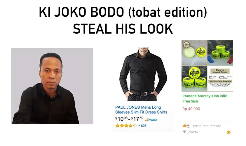 tutorial cara ikuti gaya tokoh indonesia ini bikin ngakak © 2017 twitter