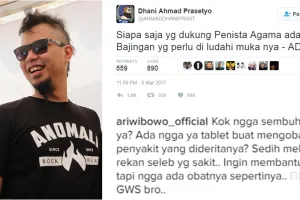 Ahmad Dhani sebut pro penista agama pantas diludahi, netizen geram