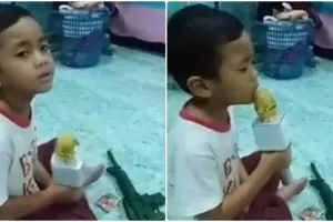 Suara merdu bocah lantunkan ayat Alquran ini bikin hati bergetar