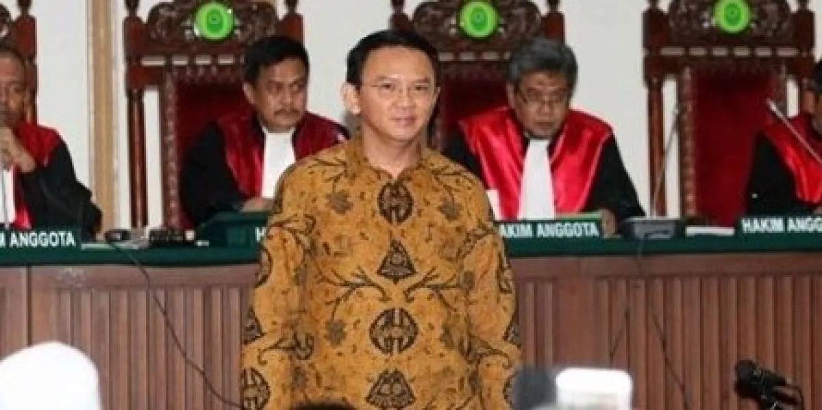 Terbukti bersalah, Ahok dituntut pidana penjara satu tahun