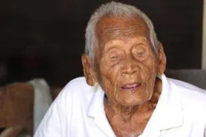 Mbah Gotho manusia tertua tutup usia, ini rahasianya panjang umur