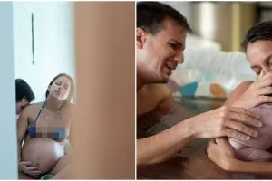 10 Foto mengharukan saat ibu hamil tua hingga berjuang melahirkan