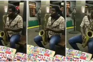 Melodi Indonesia Raya dimainkan pengamen luar negeri, wow 