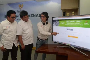Mudahnya bayar zakat melalui smartphone, gimana caranya ya?