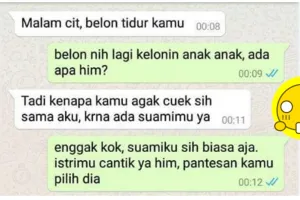 Chatting orang gagal move-on usai reunian sekolah ini bikin nyesek