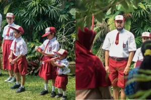 10 Potret serunya perayaan 17 Agustusan ala keluarga Dwi Sasono