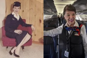 Bette Nash, pramugari 81 tahun yang sudah berkarier sejak 1958