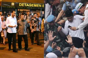 5 Aksi Jokowi nekat kunjungi lokasi berisiko, tak ada takutnya