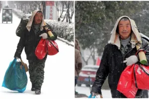 Demi belikan kado istri, suami ini rela jalan kaki 40 km lintasi badai