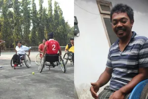 Difabel perajin miniatur pesawat ini ternyata atlet profesional