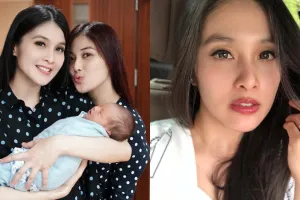 Dibilang kurusan usai lahiran, begini respons santai Sandra Dewi 