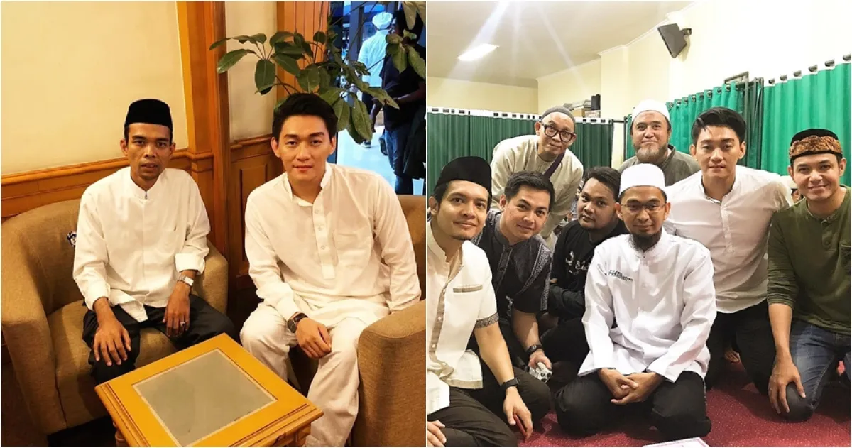 5 Seleb ganteng ini kini berguru pada Ustaz Abdul Somad & Adi Hidayat