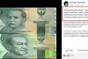 Kisah pecahan Rp 2 ribu dan Rp 20 ribu tertukar ini bikin ngelus dada