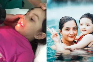 Arsy dan Arsa sakit flu Singapura, begini curhatan panik Ashanty