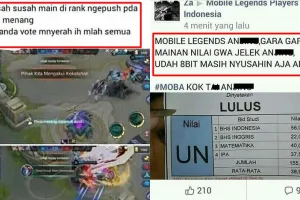 9 Status gara-gara Mobile Legend ini bikin ngakak tepuk jidat