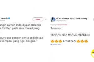 10 Imajinasi jika Twitter ada sejak zaman penjajahan, gereget abis