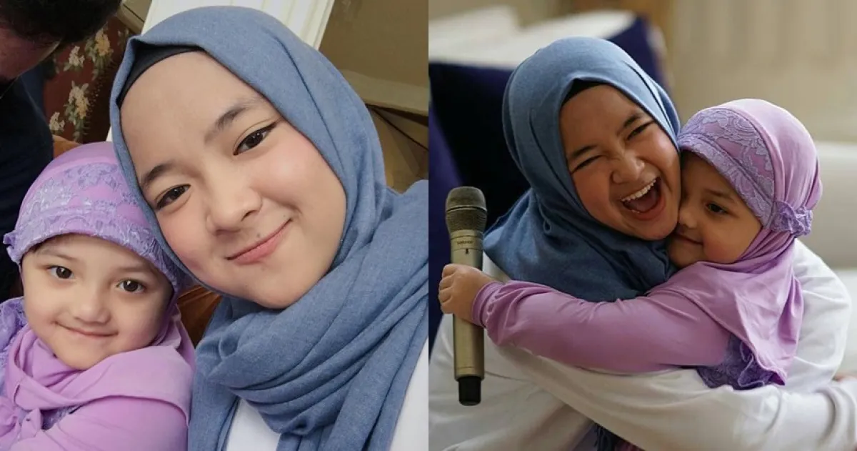 10 Momen keakraban Arsy dan Nissa Sabyan saat duet bareng, duo gemes