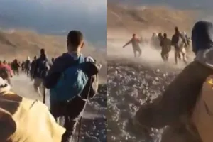 Detik-detik kepanikan pendaki Rinjani saat terjadi gempa 6,4 SR