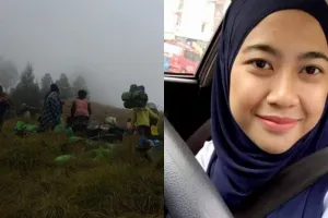 Sempat pamer foto di puncak Rinjani, pendaki Malaysia berakhir tragis