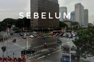 5 Transformasi Simpang Sarinah-Thamrin yang makin kece, bak di Jepang