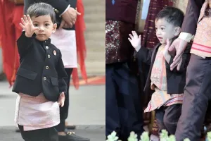 10 Tingkah lucu Jan Ethes, cucu Presiden Jokowi yang jadi idola baru