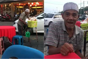 Kisah haru seorang kakek yang dipaksa jualan kerupuk oleh anaknya