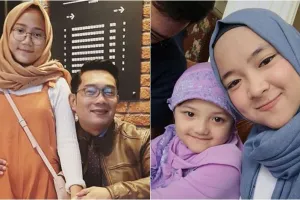 10 Gaya hijab Zara, putri Ridwan Kamil yang mirip Nissa Sabyan
