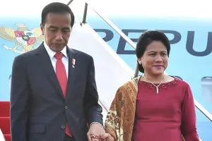 Aksi Iriana Joko Widodo di opening Asian Para Games, begitu ekspresif