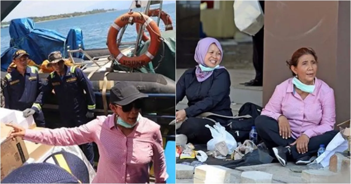 10 Momen Susi Pudjiastuti beri pasokan bantuan ke Palu, cepat & sigap