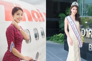 11 Pesona Miss Thailand 2014 yang jadi pramugari Thai Lion Air