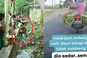 10 Foto lucu santai ala orang Indonesia ini bikin ngakak