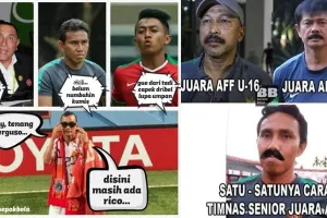 9 Meme lucu Indonesia kalahkan Timor Leste bikin ikut geregetan