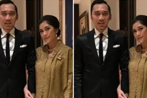 12 Gaya foto keluarga Ibas Yudhoyono & Aliya di berbagai konsep