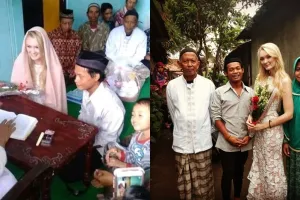 Kisah cowok Muntilan nikahi bule cantik, sederhana tapi romantis