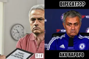 10 Meme lucu Jose Mourinho dipecat dari Manchester United 