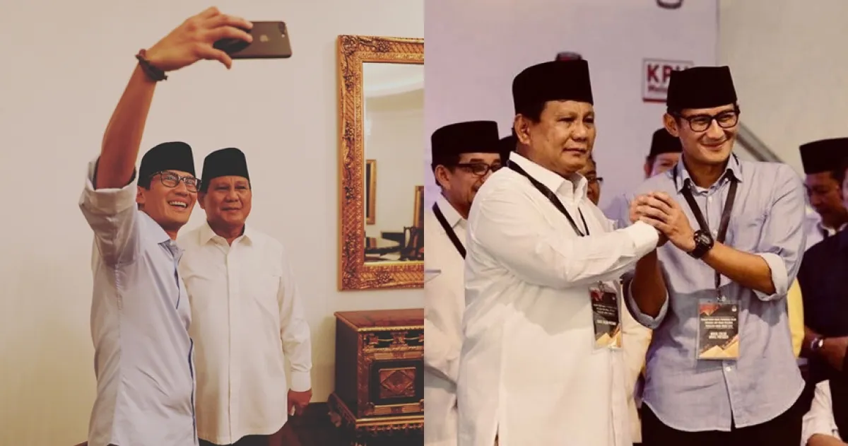 8 Potret masa kecil Prabowo-Sandiaga Uno, bikin pangling
