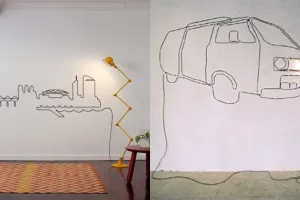 10 Desain tatanan kabel di dinding ini bikin ruanganmu artsy