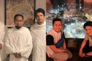 12 Momen Arie Untung umrah, jajal kamar raja seharga Rp 300 juta